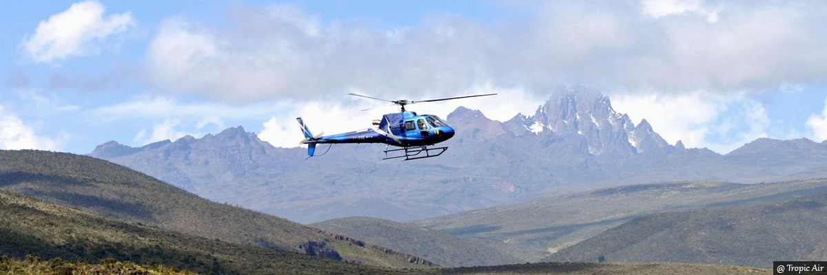 Helicopter Safaris - Luxury Kenya and Tanzania Safari